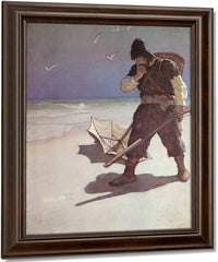 I Stood Like One Thunderstruck By NC Wyeth Fine Art Print