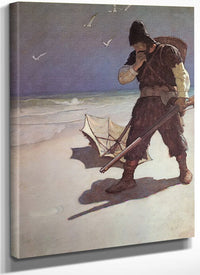 I Stood Like One Thunderstruck By NC Wyeth Fine Art Print