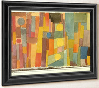 In The Style Of Kairouan Transferred To The Moderate 1914 211 By Paul Klee Fine Art Print