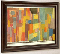 In The Style Of Kairouan Transferred To The Moderate 1914 211 By Paul Klee Fine Art Print
