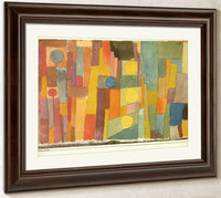 In The Style Of Kairouan Transferred To The Moderate 1914 211 By Paul Klee Fine Art Print
