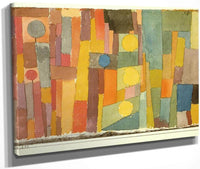 In The Style Of Kairouan Transferred To The Moderate 1914 211 By Paul Klee Fine Art Print
