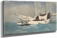 Key West, Hauling Anchor By Winslow Homer Fine Art Print
