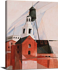 Lancaster In The Province No. 2 Painting Charles Demuth Canvas Art Fine Art Print