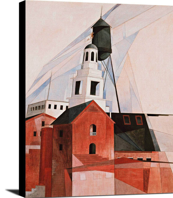 Lancaster In The Province No. 2 Painting Charles Demuth Canvas Art Fine Art Print