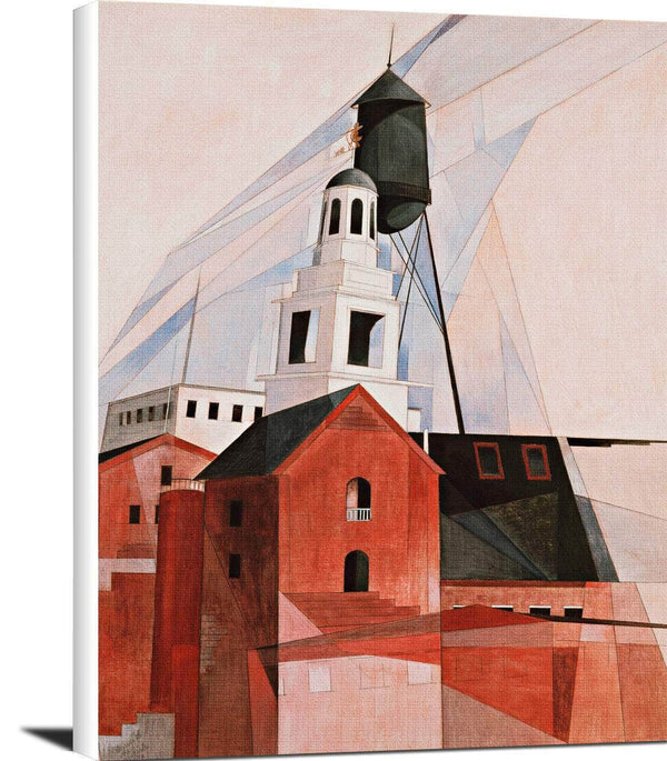 Lancaster In The Province No. 2 Painting Charles Demuth Canvas Art Fine Art Print