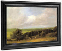 Landscape Ploughing Scene In Suffolk( A Summerland) By John Constable Fine Art Print