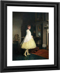 Leslie In The Studio By Thomas Martine Ronaldson Fine Art Print