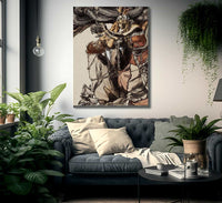 Loki And Sigyn The Land Of Enchantment Book Illustration 1901 By Arthur Rackham Fine Art Print