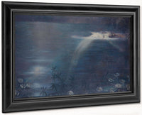 Moonlit Pool By Philip Leslie Hale Fine Art Print