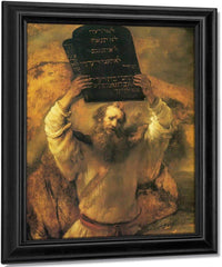 Moses With The Tables Of The Law, 1959 By Rembrandt Fine Art Print