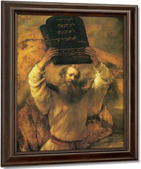 Moses With The Tables Of The Law, 1959 By Rembrandt Fine Art Print