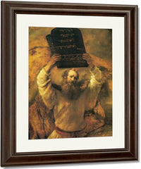 Moses With The Tables Of The Law, 1959 By Rembrandt Fine Art Print