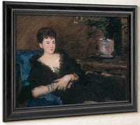 Portrait Of Isabelle Lemonnier By Manet Edouard Fine Art Print