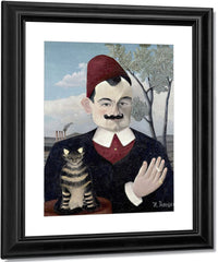 Portrait Of Monsieur X (Pierre Loti) By Henri Julien Felix Rousseau Fine Art Print