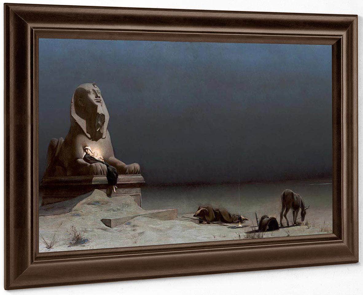 Rest On The Flight Into Egypt By Luc Olivier Merson Fine Art Print