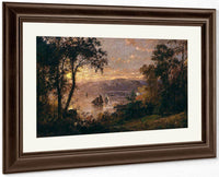 Sailing (The Hudson At Tappan Zee) By Cropsey Jasper Francis Fine Art Print