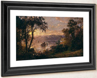 Sailing (The Hudson At Tappan Zee) By Cropsey Jasper Francis Fine Art Print
