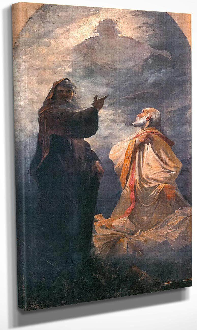 Saints Cyril And Methodius By Alphonse Mucha Fine Art Print