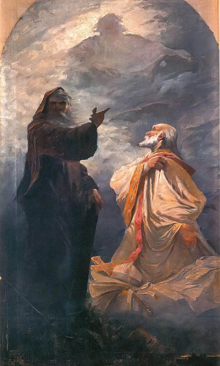 Saints Cyril And Methodius By Alphonse Mucha Fine Art Print