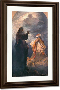 Saints Cyril And Methodius By Alphonse Mucha Fine Art Print