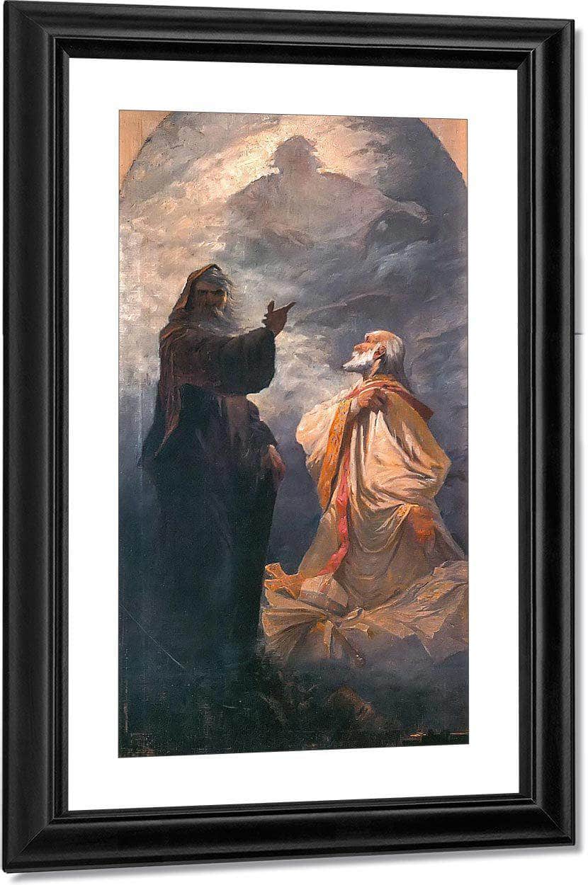 Saints Cyril And Methodius By Alphonse Mucha Fine Art Print
