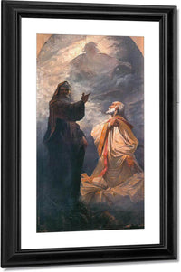Saints Cyril And Methodius By Alphonse Mucha Fine Art Print