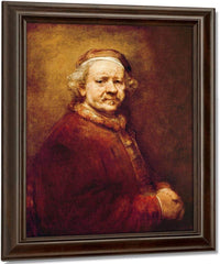 Self Portrait In At The Age Of 63 By Rembrandt Fine Art Print