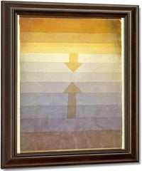 Separation In The Evening 1922 79 By Paul Klee Fine Art Print