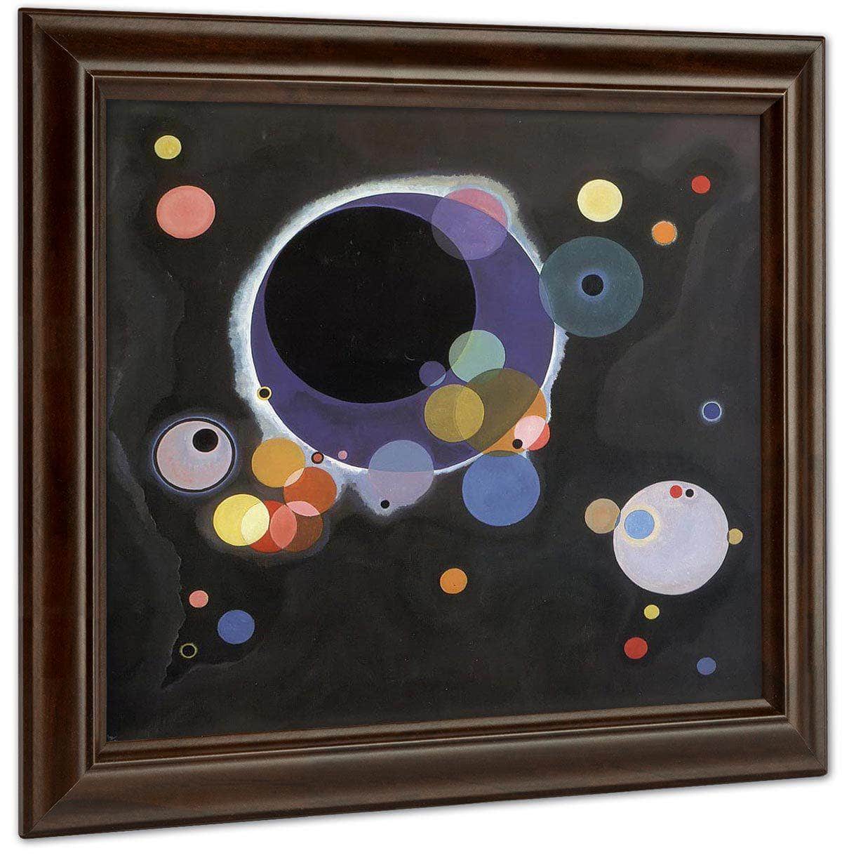 Several Circles By Wassily Kandinsky Fine Art Print