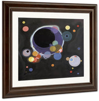 Several Circles By Wassily Kandinsky Fine Art Print