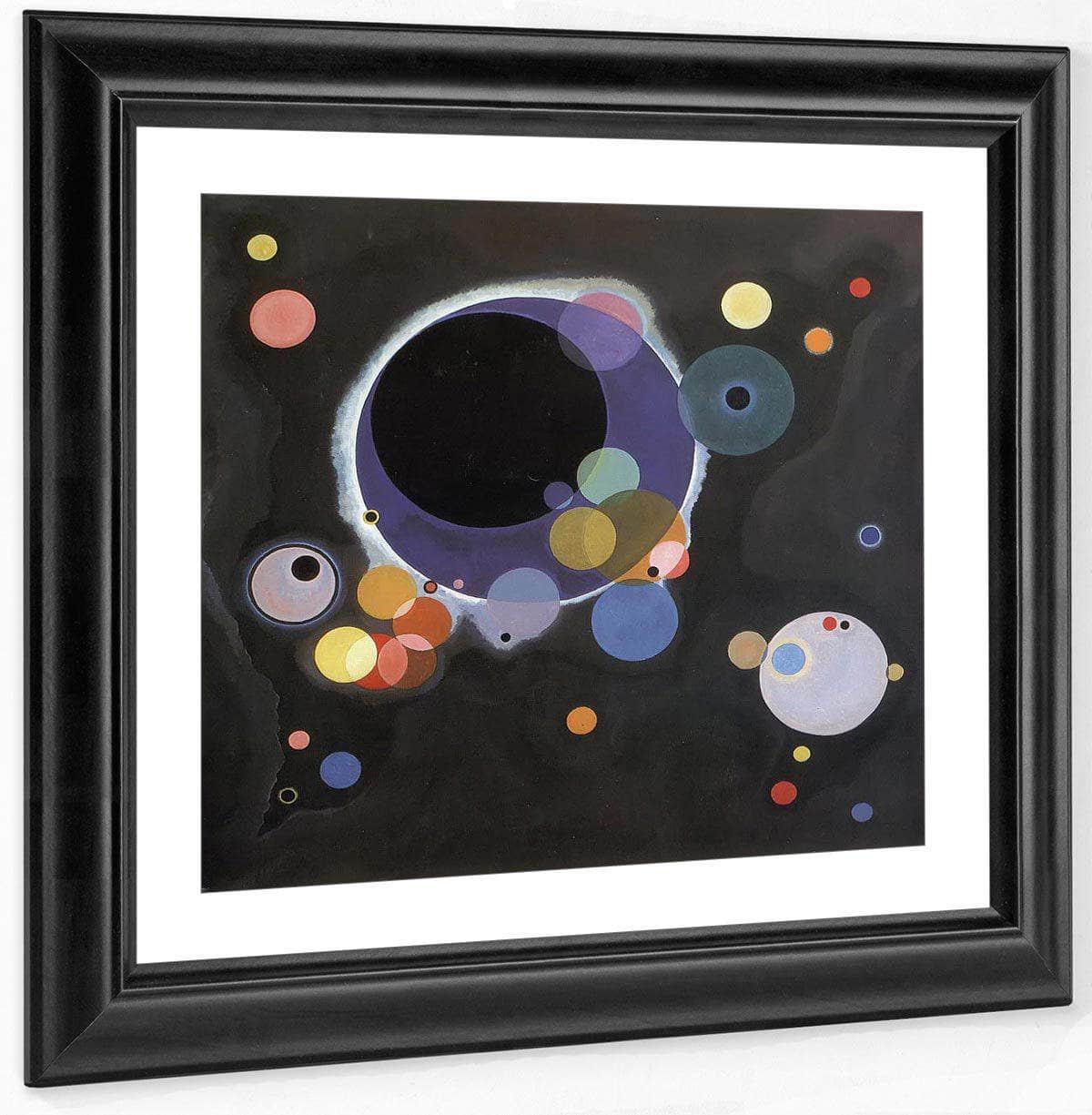 Several Circles By Wassily Kandinsky Fine Art Print