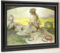 Song Of Bohemia (Our Song) By Alphonse Mucha Fine Art Print