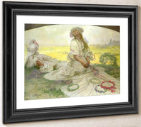 Song Of Bohemia (Our Song) By Alphonse Mucha Fine Art Print