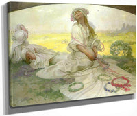 Song Of Bohemia (Our Song) By Alphonse Mucha Fine Art Print