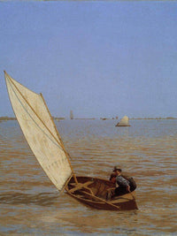 Starting Out After Rail By  Thomas Eakins Fine Art Print