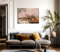 Still Life With Parrot By James Ensor Fine Art Print