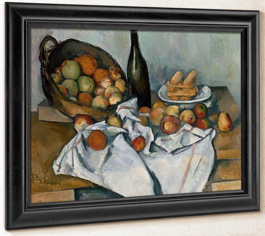 The Basket Of Apples By Cezanne Paul Fine Art Print