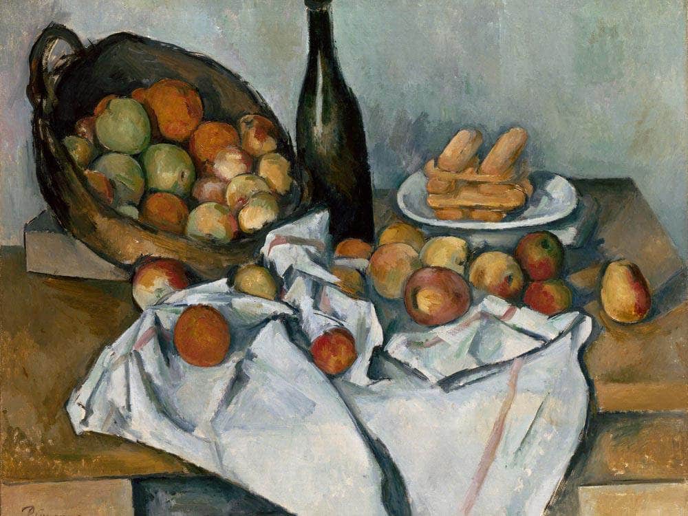 The Basket Of Apples By Cezanne Paul Fine Art Print