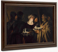 The Denial Of St. Peter By Gerrit Van Honthorst Fine Art Print