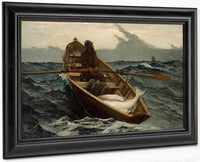 The Fog Warning By Winslow Homer Fine Art Print