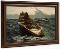 The Fog Warning By Winslow Homer Fine Art Print
