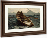 The Fog Warning By Winslow Homer Fine Art Print