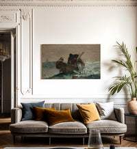 The Herring Net 1885 By Winslow Homer Fine Art Print