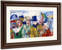 The Intrigue By James Ensor Fine Art Print
