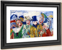 The Intrigue By James Ensor Fine Art Print