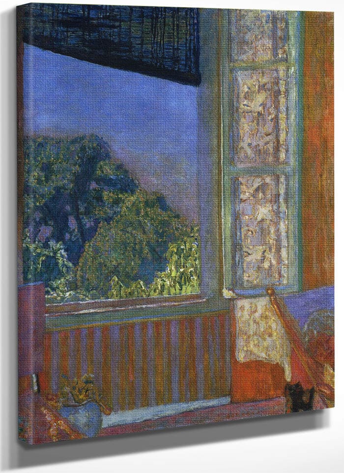 The Open Window By Pierre Bonnard Fine Art Print