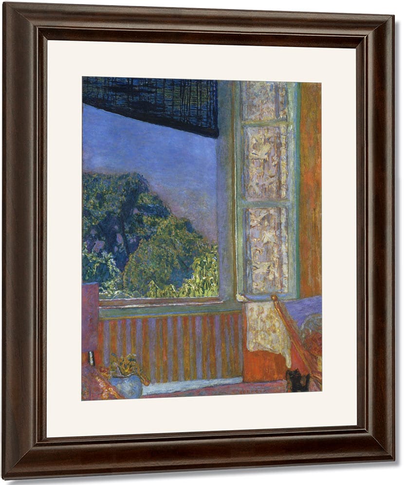 The Open Window By Pierre Bonnard Fine Art Print
