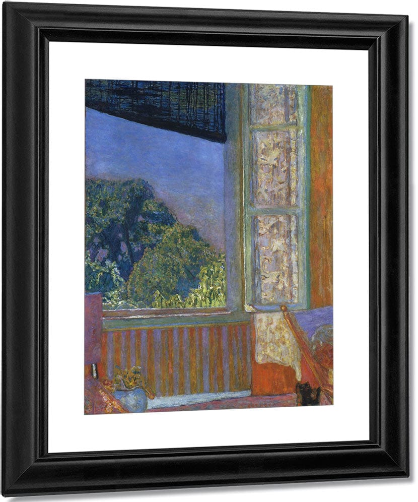 The Open Window By Pierre Bonnard Fine Art Print