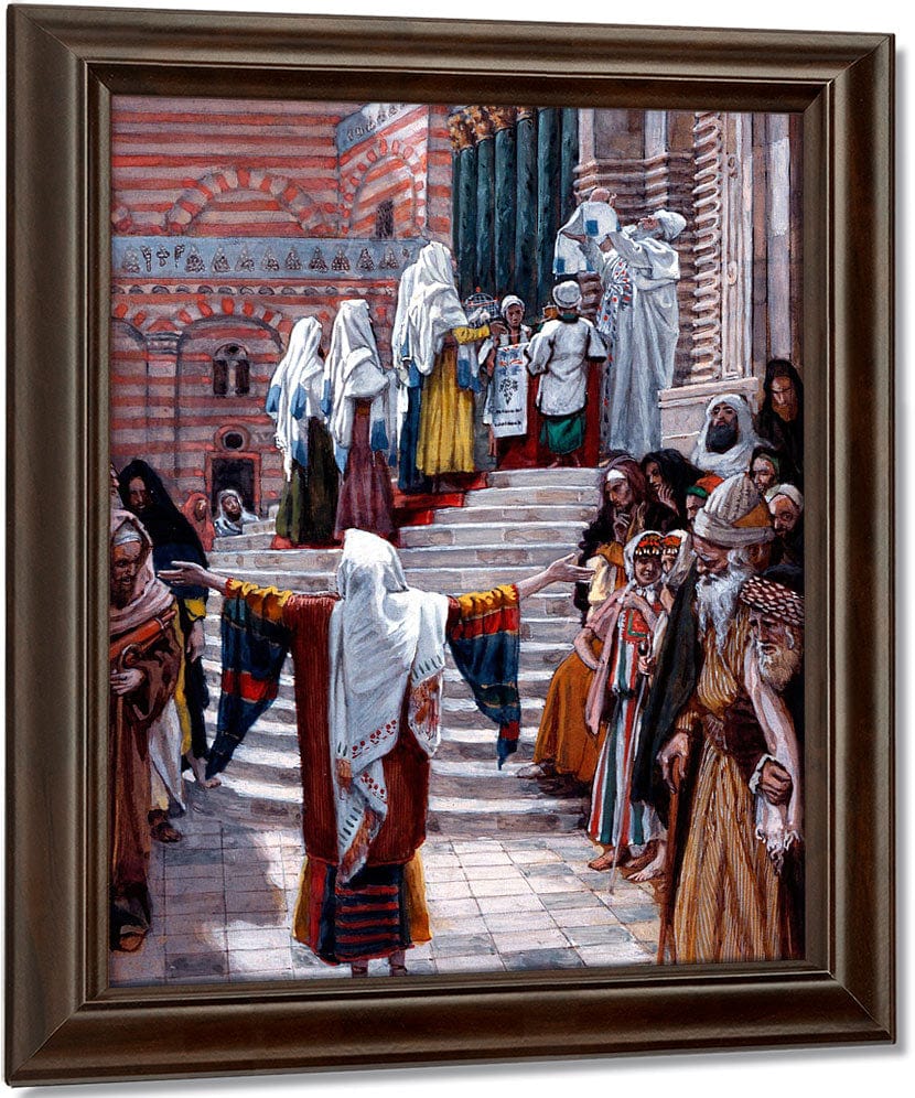 The Presentation Of Christ In The Temple By James Tissot Fine Art Print